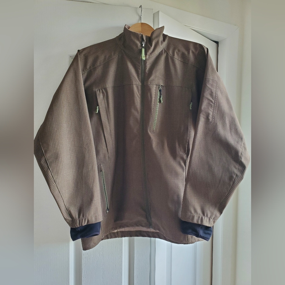 Vintage Lululemon Women's Olive Green Jacket